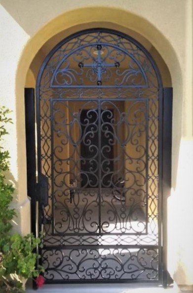 Rustic 101 Wrought Iron Gates